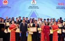 DỆT MAY ĐƯỢC NHẬN GIẢI THƯỞNG 