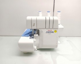 MÁY VẮT SỔ GIA ĐÌNH JUKI BL-241 3 ỐNG CHỈ (CÓ CUỐN BIÊN) XỎ CHỈ MÓC TỰ ĐỘNG 