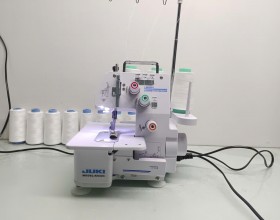 Máy trần đè lai áo gia đình juki baby lock 2 kim 3 ống chỉ