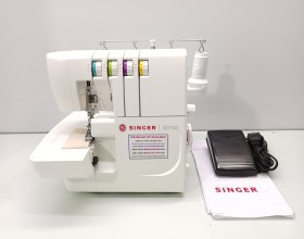 MÁY VẮT SỔ GIA ĐÌNH SINGER 4 CHỈ, VẮT SỔ CHẬP RAP ÁO THUN SINGER S0105
