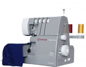 Máy vắt sổ gia đình 4 chỉ SINGER HD0405S, vắt sổ chập se bèo 