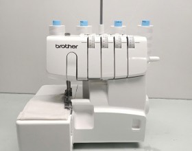 Máy vắt sổ gia đình Brother  Lock 1034D, Máy vắt sổ gia đình 4 ống chỉ , Vắt sổ se bèo 