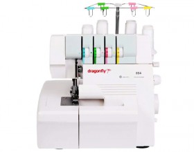 Máy vắt sổ gia đình 4 ống chỉ, dragonfly 854