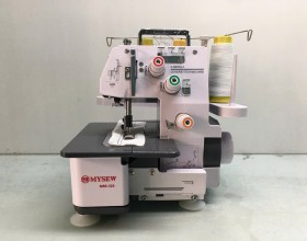 Máy viền lai gia đình MYSEW , Máy trần đè gia đình mini 2 kim 3 chỉ, Máy kansai gia đình MYSEW  MRS-323